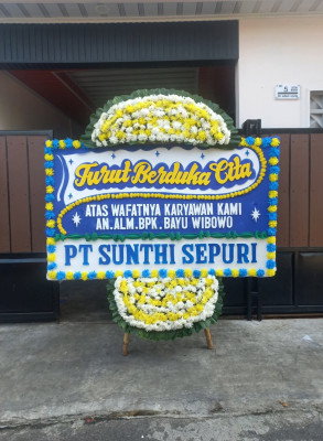 Papan Bunga Duka di Angkola Sangkunur