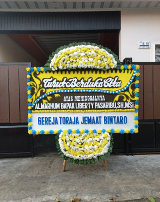 Papan Bunga Duka di Angkola Sangkunur