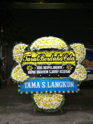Papan Bunga Duka di Angkola Sangkunur